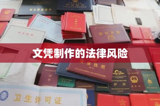 鸟松文凭制作的法律风险