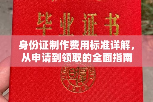 鸟松身份证制作费用标准详解，从申请到领取的全面指南