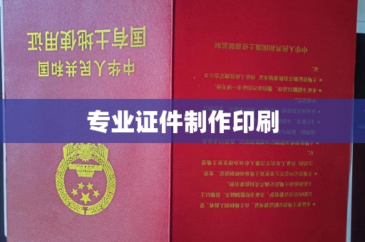 鸟松专业证件制作印刷