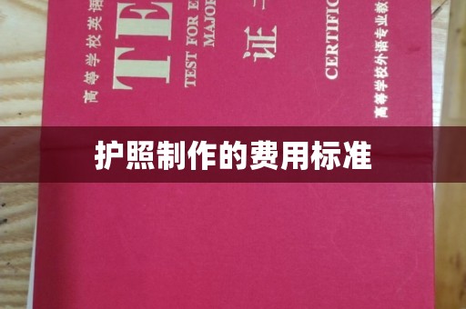 鸟松护照制作的费用标准