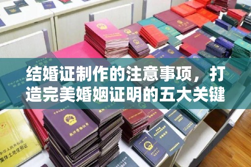 鸟松结婚证制作的注意事项，打造完美婚姻证明的五大关键点